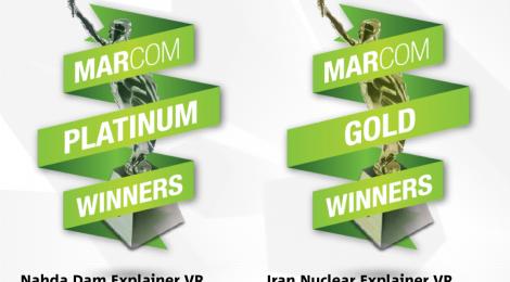 التلفزيون العربي يفوز بجائزتين من جوائز ماركوم الدولية‎‎